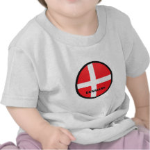 Denmark Roundel quality Flag Tees