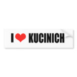 DENNIS KUCINICH BUMPER STICKERS