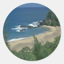 Dense Trees After Dense Sand Round Stickers