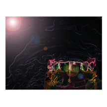 Dental art postcards