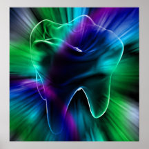 Dental art poster