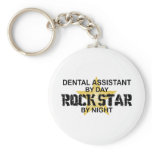 Dental Assistant Rock Star keychains