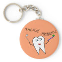 Dental Assistant T-shirts and Gifts keychains
