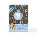 Dental Christmas Card Gingerbread Molar