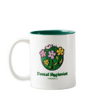 Dental Hygienist Blooms 1 Mugs