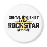 Dental Hygienist Rock Star magnets