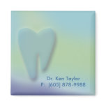 Dental Molar Fridge Magnet Blue / Purple
