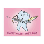 Dental Valentine's Day Card postcards