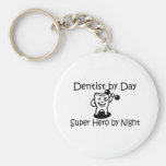 Dentist By Day Super Hero By Night Key Chain