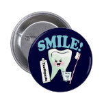 Dentist Dental Hygienist Pinback Button