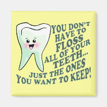 Dentist Dental Hygienist Refrigerator Magnets