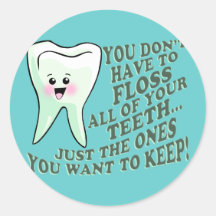 Dentist Dental Hygienist Stickers
