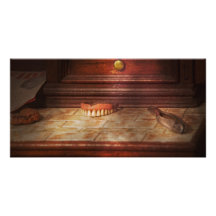 Dentist - False Teeth Picture Card