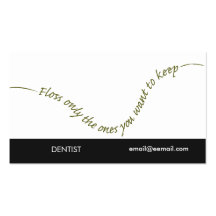 Dentist Oral Care Business Card Template