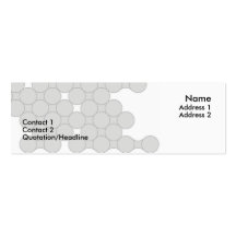 Dentist Profile Card Business Card Template