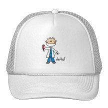Dentist Stick Figure Hats
