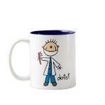 Dentist Stick Figure Mug