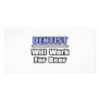 Dentist...Will Work For Beer Photo Card Template