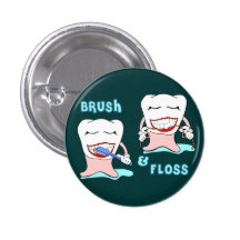 Dentists and dental hygienists humour pins