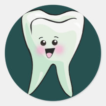 Dentists and Dental Hygienists Round Sticker