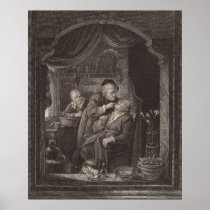 Dentist's Examination, Baroque Era, Gerrit Dou Posters