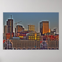 Denver at Dusk Posters