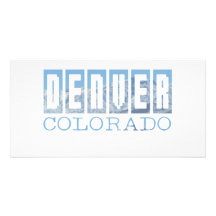 Denver, Colorado Photo Greeting Card