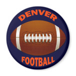 DENVER FOOTBALL magnets