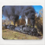 Denver & Rio Grande steam railroad mousemat mousepads