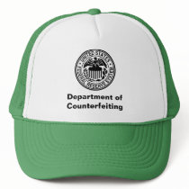 Department of Counterfeiting Trucker Hats