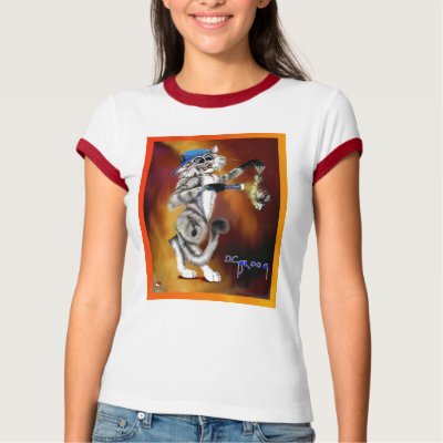 Dependable Delta Ladies Ringer Shirt by Bluzkat