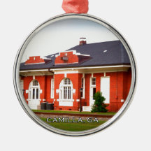 DEPOT - Camilla, Georgia Ornament