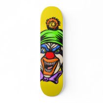 Depraved Evil Clown Custom Skate Board