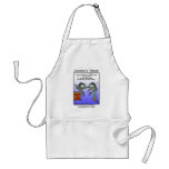 Depressed Salmon Funny Cards Mugs & Gifts aprons