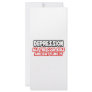 Depression...Cool Kids Custom Rack Card