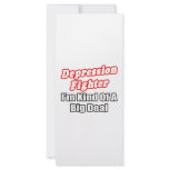 Depression Fighter...Big Deal Rack Card Design