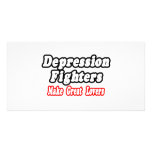 Depression Fighters Make Great Lovers Photo Card Template