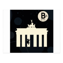 Der Bär auf Berlin - Brandenburger Tor Postkarten