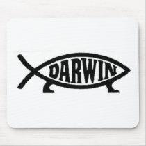 Der Darwinfisch Mauspad