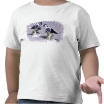 Derby figures of bluetits, c.1760 tshirts