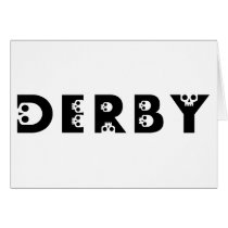 derby : skullphabet cards