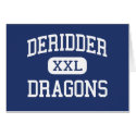 DeRidder - Dragons - High - DeRidder Louisiana cards