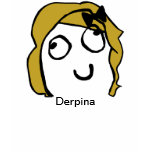 Derpina t-shirts