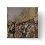 Dervishes' Chorus Begging Alms in Tashkent, 1870 buttons
