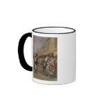 Dervishes' Chorus Begging Alms in Tashkent, 1870 mugs