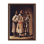 Dervishes In Holiday Decorations By Wereschtschagi postcards