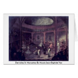 Dervishes In Monastery By Moure Jean-Baptiste Van cards