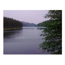 Derwent Reservoir, Peak District postcard