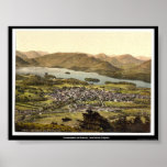 Derwentwater and Keswick, Lake District, England Poster