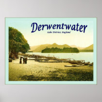Derwentwater ~ Lake District ~ Vintage Travel Poster